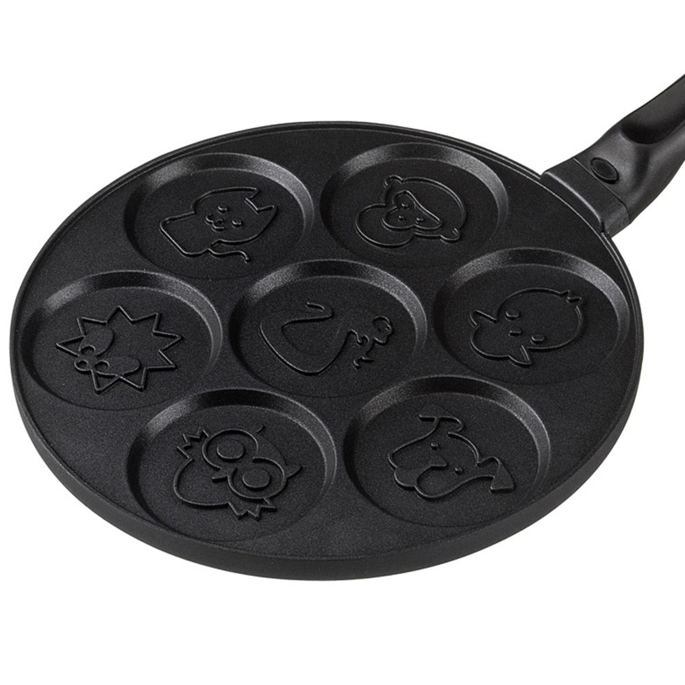 СКОВОРОДА AGNESS "FUNNY ZOO" С АНТИПРИГАР.ПОКРЫТИЕМ ДИАМЕТР=26.5 СМ.НА 7 ПОРЦИЙ (КОР=6ШТ.)