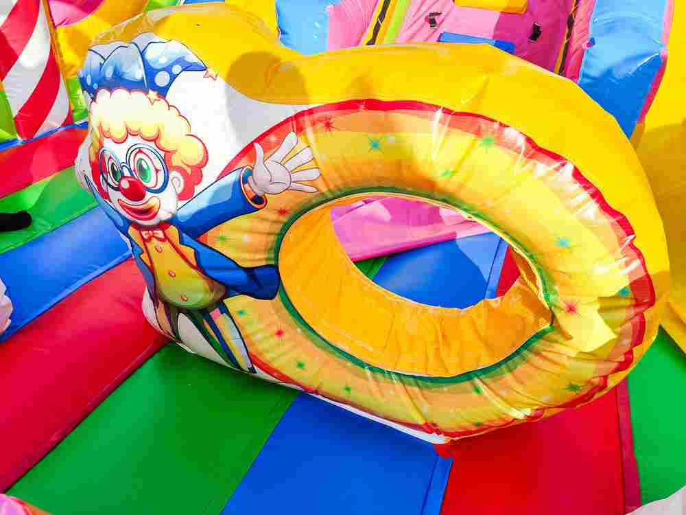 Коммерческий надувной батут «Парк развлечений 3» 12*6*7 м