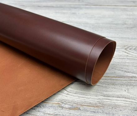 Cristallo Wet Clay (0,8-1,0 мм), цв. Коричневый, натуральная кожа