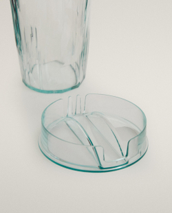 Zara Home кувшин из пластика, цвет синий, 25 см