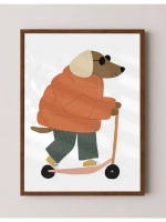 Постер в детскую 40х50 см