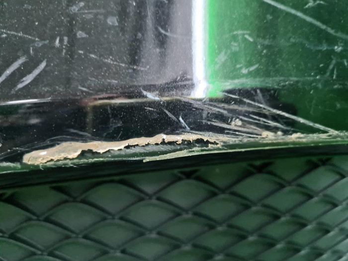 Бампер передний Mercedes GLS X166 (15-19) В сборе