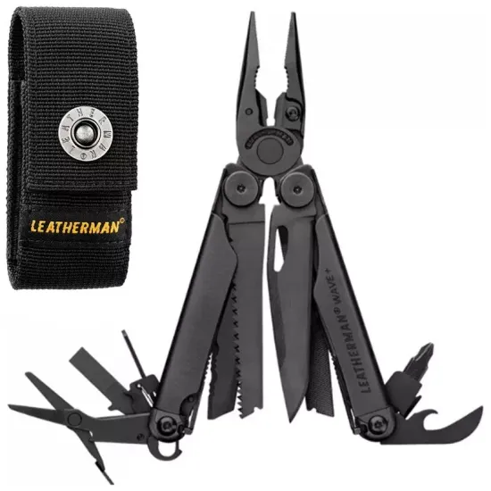 Мультитул пассатижи LEATHERMAN Wave plus (832524/832526) черный