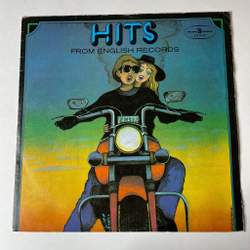 Винтажная виниловая пластинка LP Hits From English Records (Польша 1977)
