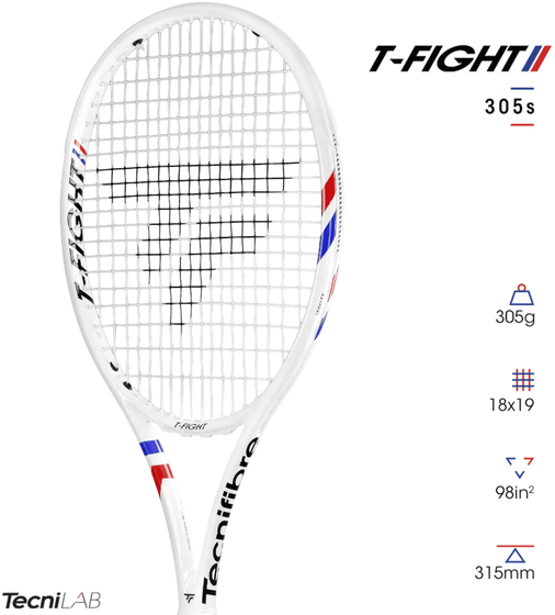 Ракетка теннисная Tecnifibre T-Fight 305S 2025