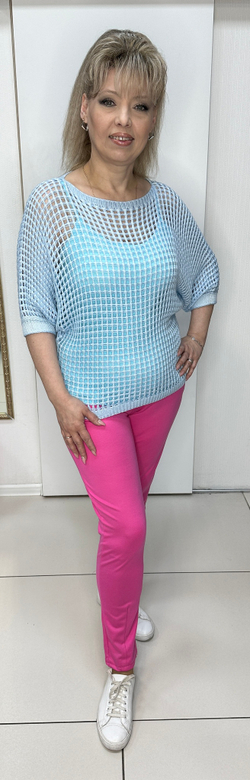 Итальянские трикотажные брюки-штанишки на резинке.