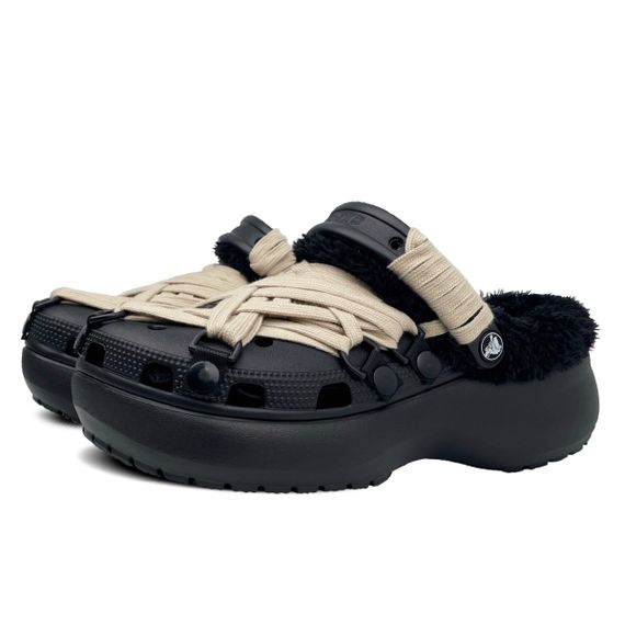 Crocs Classic Platform Clog 'Black'