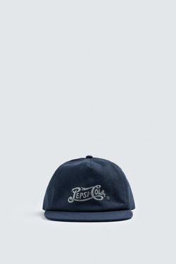 ZARA КЕПКА С ПРИНТОМ PEPSI © PEPSICO, МОРСКОЙ СИНИЙ