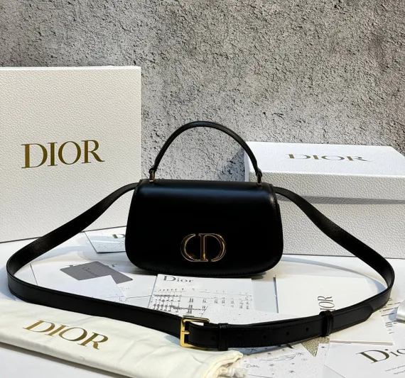 Сумка Dior 30 Montaigne Avenue Top Handle, черный