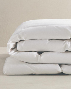 ZARA HOME ПУХОВОЕ ОДЕЯЛО, БЕЛЫЙ