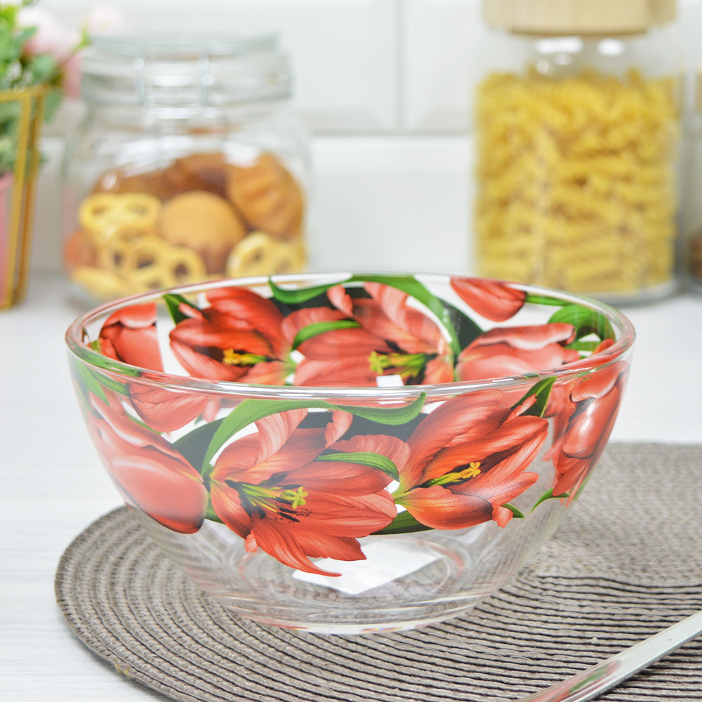 Салатник средний "Тюльпаны"