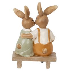 GAEM Фигурка декоративная "Зайцы", L11 W9 H17 см