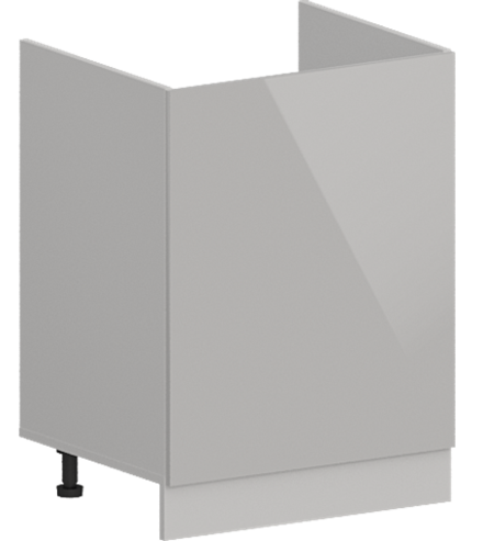 Кухня Модуль ШНМ 600М Графит / Белый Глянец