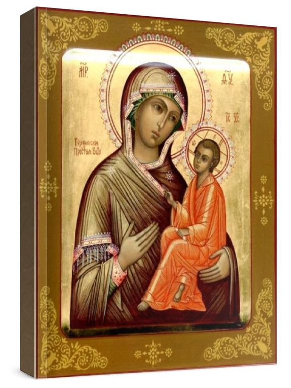 Тихвинская икона БМ (рукописная на заказ)