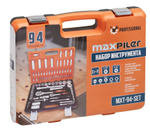 Набор инструментов MaxPiler ( 94 предмета, 1/2'' и 1/4'', CrV)