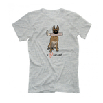 Футболка "Малинуа любит людей"