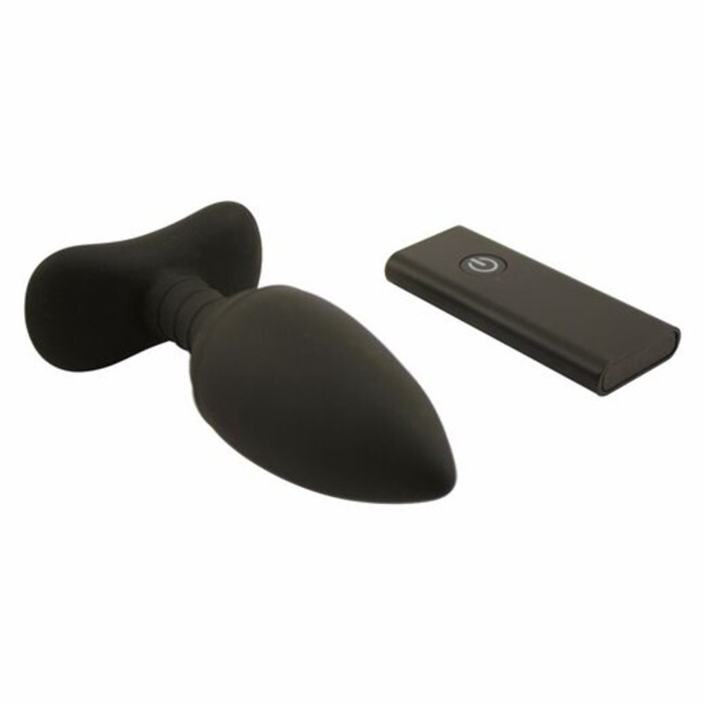 Nexus Ace S анальная вибровтулка с пультом ДУ, черная (Цвет: черный)