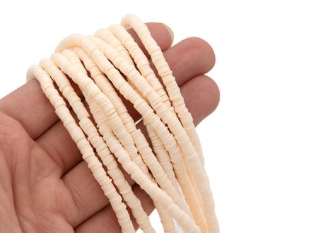 Нить каучуковых бусин 4мм (опт)