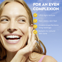 NIVEA SUN Ultra Light - Легкий тонирующий флюид SPF 50+ оттенок Light, 40 ml