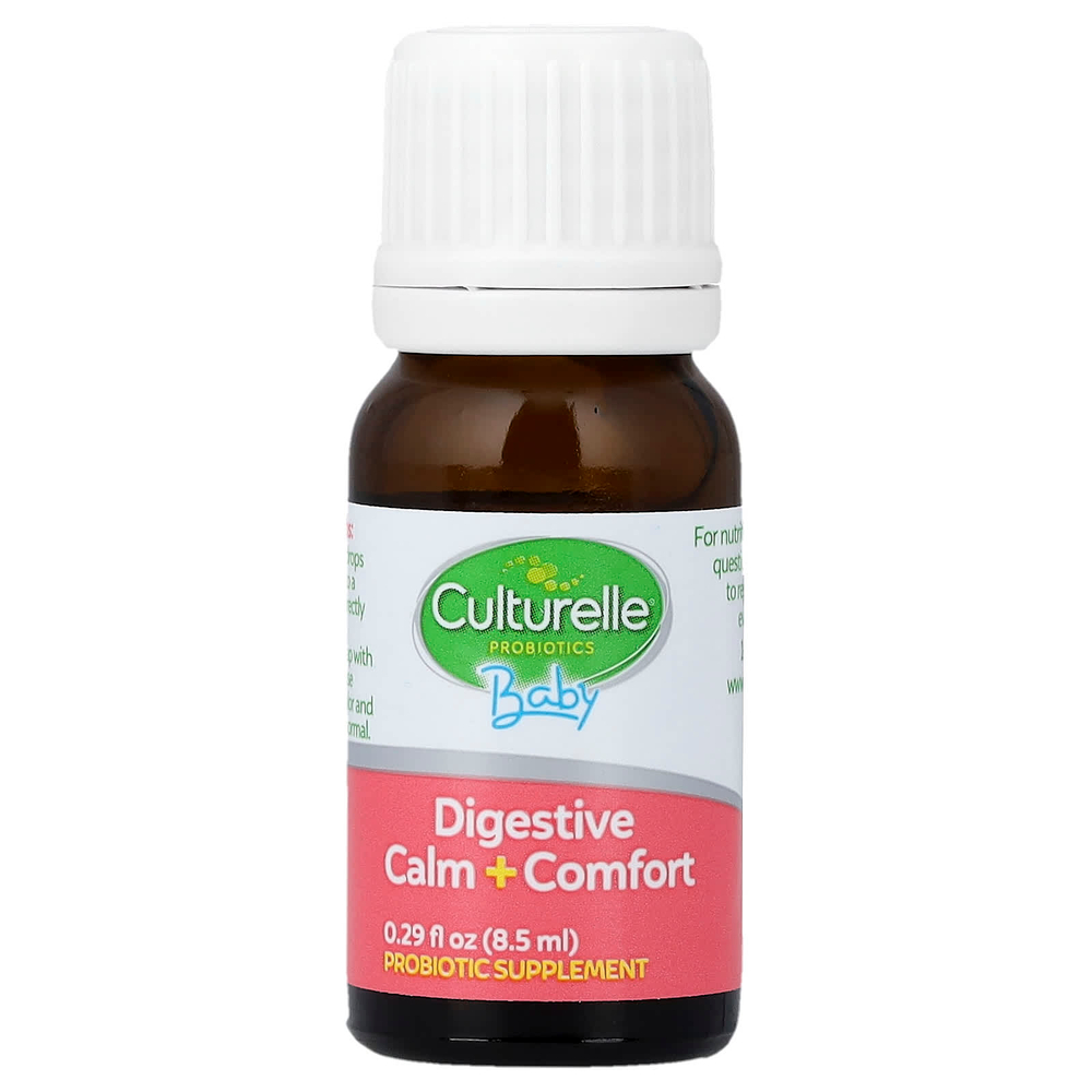 Culturelle, пробиотики для детей, пробиотик для пищеварения и успокоения, для детей от 0 до 12 месяцев, 8,5 мл (0,29 жидк. унции)