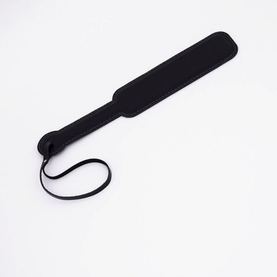 Черный кожаный паддл - 40 см.