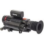 Прицел Sytong HT-70LRF 5-20, день/ночь, лазерный дальномер до 800м, на Picatinny, сенсор CMOS 1920x1080, дисплей AMOLED 1024x768px, ИК фонарь 940нм, ЛЦУ, поддержка MicroSD до 128Гб, фото/видео, Wi-Fi, АКБ 18650 с плоским контактом без защиты до 6ч, I