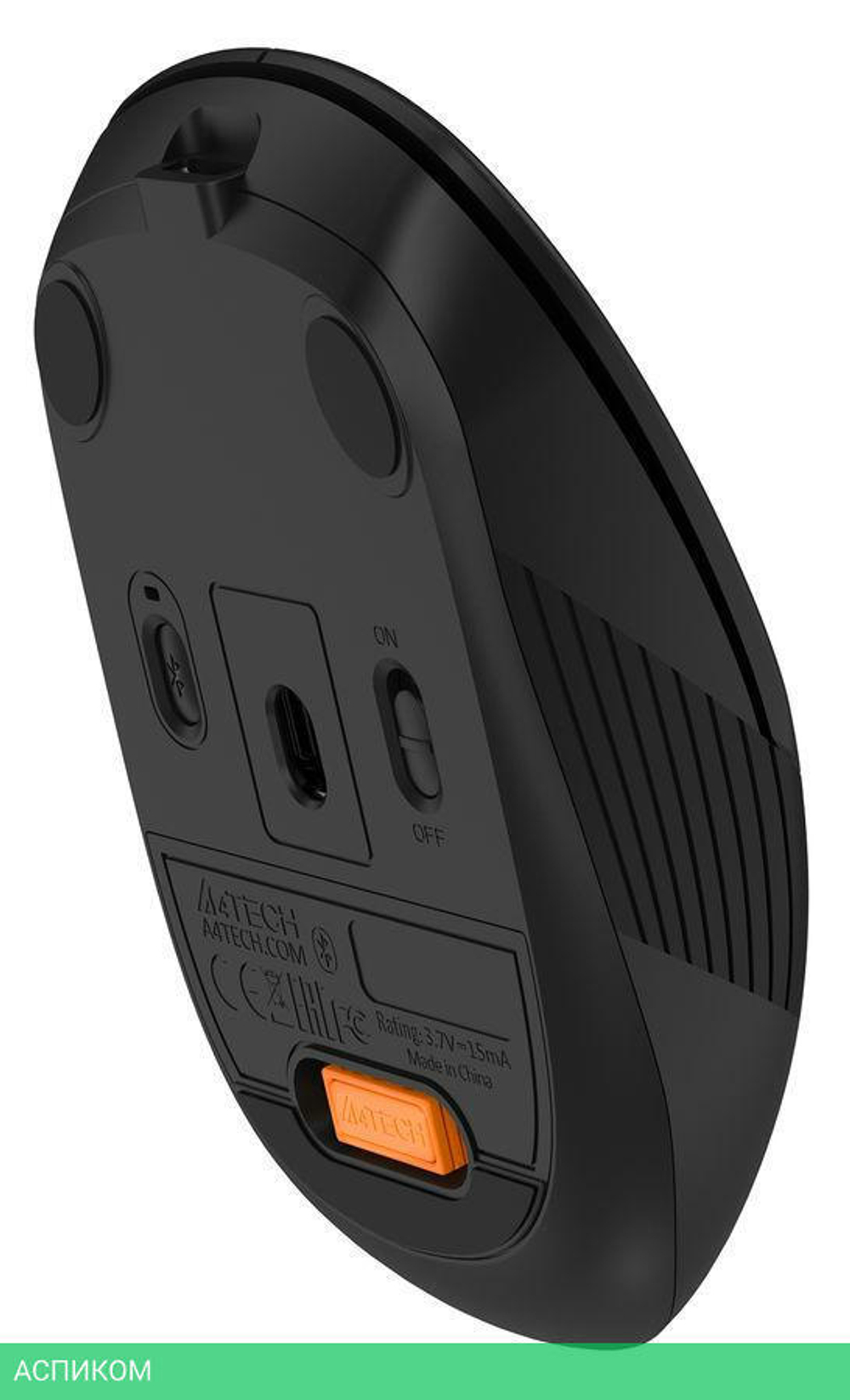 Мышь A4Tech Fstyler FB10C Stone Black