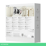 Наушники Baseus Bowie H1 Noise-Cancelling Creamy White (NGTW230202)