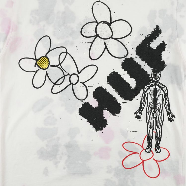 Футболка мужская HUF Outerbody артикул:TS01496 WHITE - купить в магазине Дайс