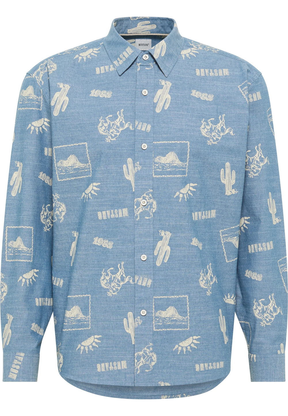 Рубашка мужская MUSTANG Style Elmore