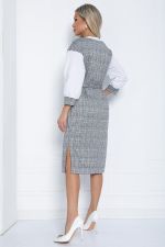 Платье Брют НЬЮ (серое) П12400-18 LT Collection