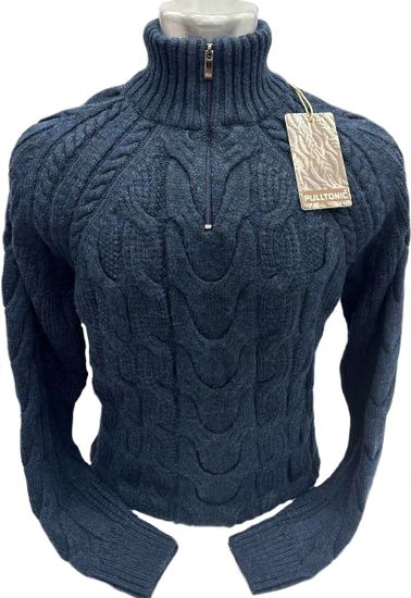 p-p 58-62. Pulltonic из шерсти и кашемира "Кольчуга" (Турция). Короткий замок. BATAL