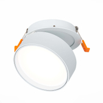 ST651.548.14 Встраиваемый поворотный светильник Белый LED 1*14W 4000K 1 100Lm Ra&gt;90 120° IP20 D105xH68 170-240VV Встраиваемые светильники