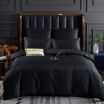 Комплект постельного белья Однотонный Сатин Премиум на резинке OCPR019