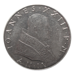 50 лир 1962 год, Ватикан. aUNC