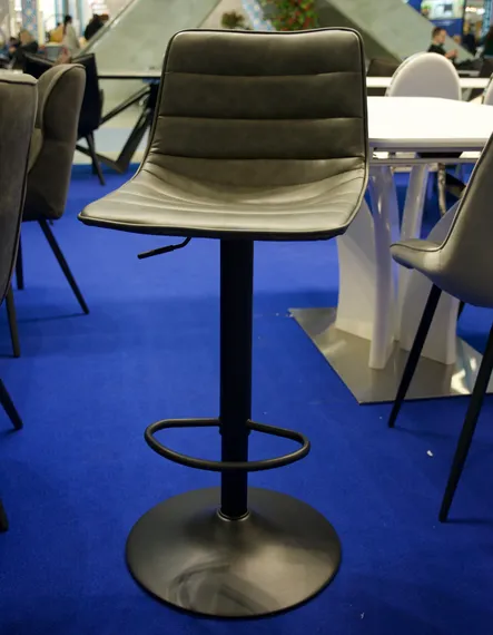 Барный стул Asco 60-82 см серый | Купить в Hallberg.ru