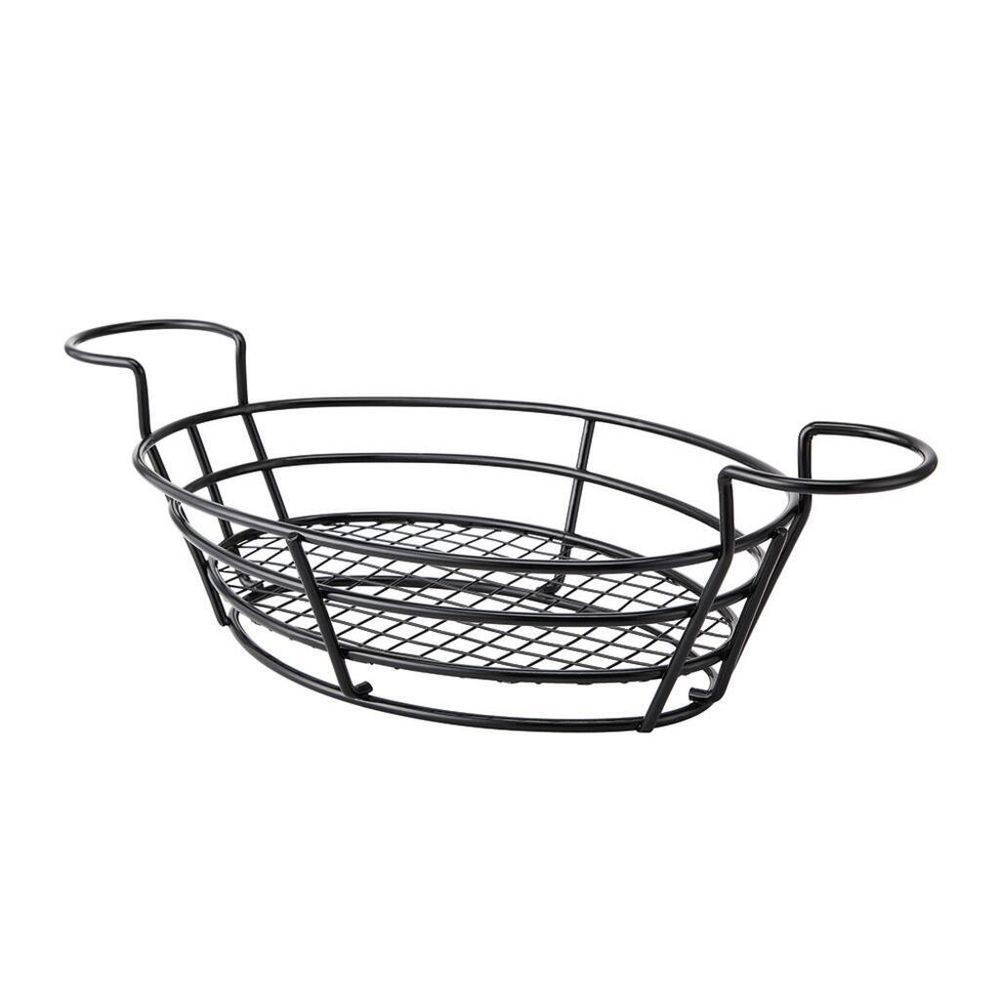 Корзинка для подачи 28*20*9,5 см, черная металл. SUNNEX