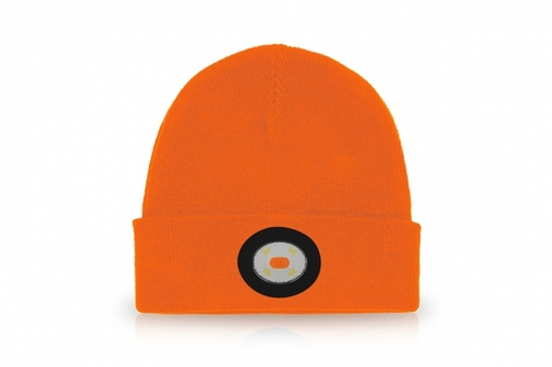 Unilite Оранжевая шапка с фонариком