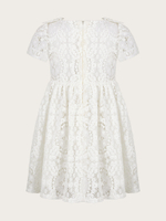 Белое кружевное платье "Роза"