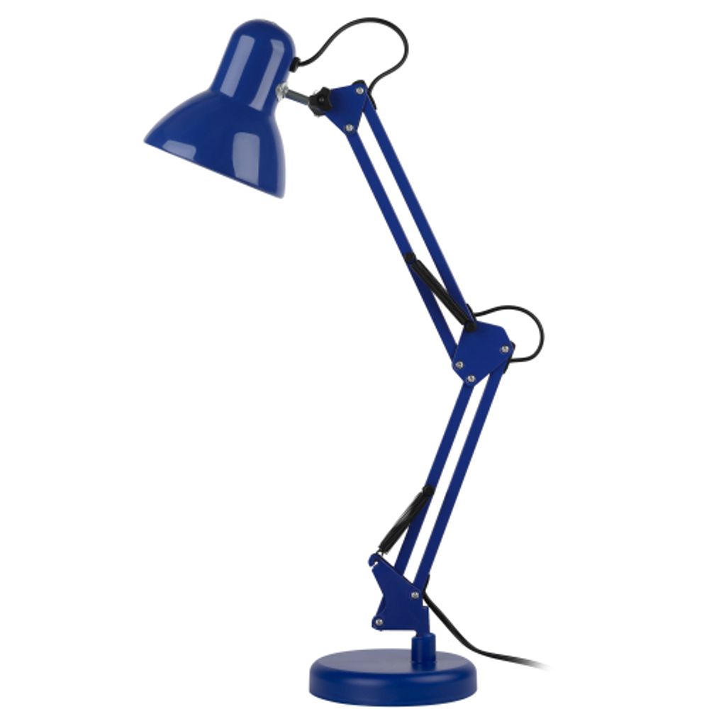 Настольный светильник ЭРА N-214-E27-40W-BU синий