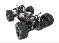 Радиоуправляемый монстр Remo Hobby MMAX PRO синий 4WD RTR масштаб 1:10 2.4G - RH1031PRO-blue