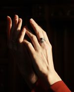 Кольцо Гортензия