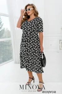 Платье 248-черный Minova
