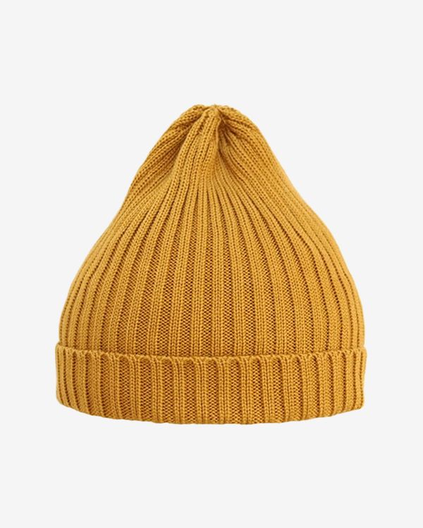 Шапка Желто-Горчичная - фото 1