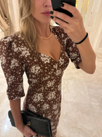 Платье JESSICA коричневое
