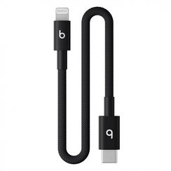 Кабель Beats USB-C - Lightning Woven Short Cable 20 cm (MEQM4) Bolt Black