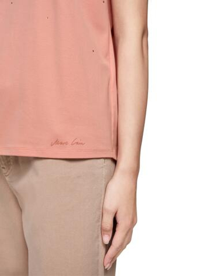 Marc Cain Футболка, декорированная стразами