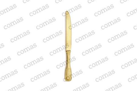 Нож десертный, золото