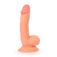 Телесный реалистичный фаллоимитатор 18см Bior Toys Erowoman ER-30062