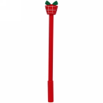 Ручка гелевая, цвет синий «Новогодний подарок», 19см